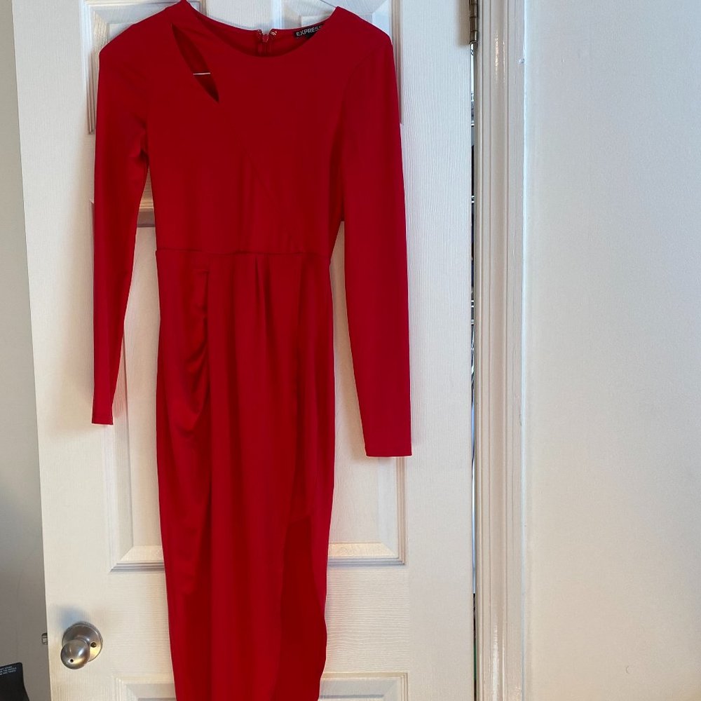 Long Sleeve Formal Dress